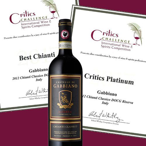 CASTELLO DI GABBIANO RISERVA CHIANTI CLASSICO AWARDED BY...... - 8