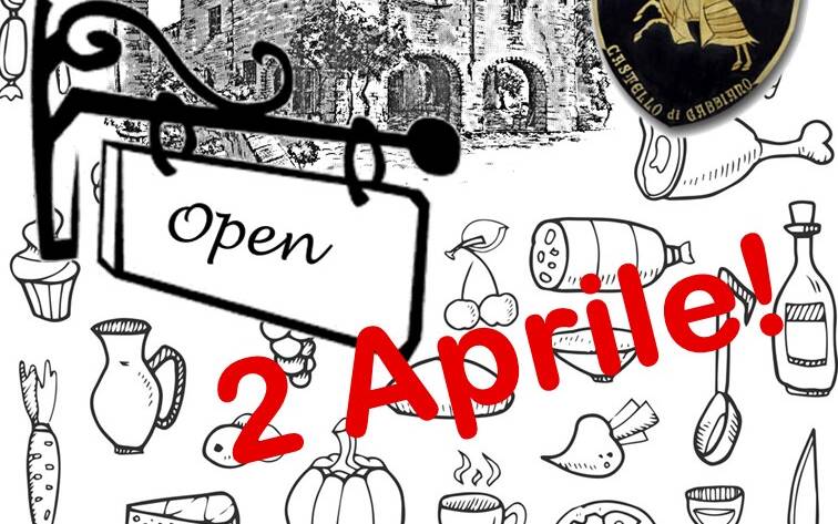 Restaurant Il Cavaliere opens the new season: April 2nd - 8