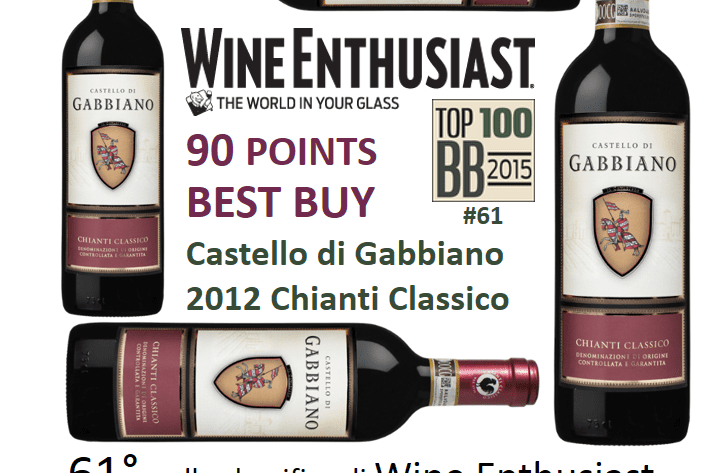 #61 nei TOP 100 BEST BUY di Wine Enthusiast - 9