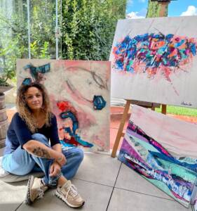 Claudia Lotti Art Exhibition at Castello di Gabbiano - 7