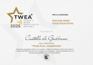 "Best Educational Wine Tour" AWARD - 3